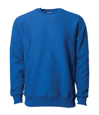 IND5000C Legend - Men's Premium 450gm Heavyweight Cross-Grain Crew in color Royal.