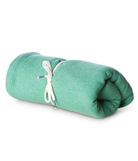INDBKTSB Special Blend 6'6" Stadium Blanket in color Sea Green Heather.
