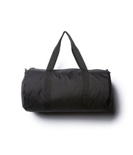 Day Tripper 29 Liter Duffle Bag made of durable polyester material with Nylon handles and removable shoulder strap in Black