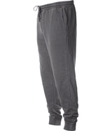 PRM50PTPD Men's Pigment Dyed Fleece Pant in color Pigment Black.