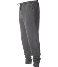 PRM50PTPD Men's Pigment Dyed Fleece Pant in color Pigment Black.