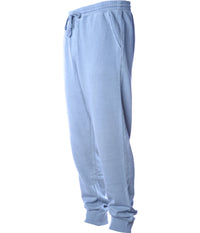 PRM50PTPD Men's Pigment Dyed Fleece Pant in color Pigment Light Blue.