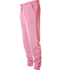 PRM50PTPD Men's Pigment Dyed Fleece Pant in color Pigment Pink.