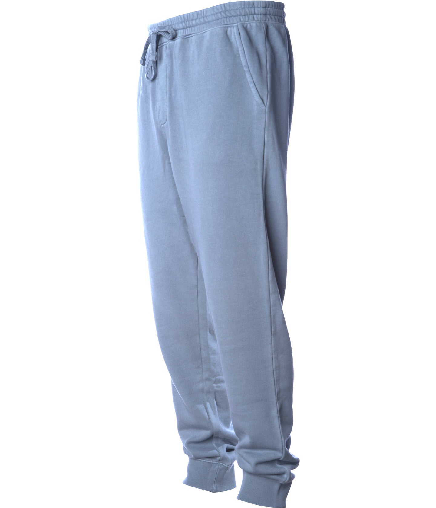 PRM50PTPD Men's Pigment Dyed Fleece Pant in color Pigment Slate Blue.