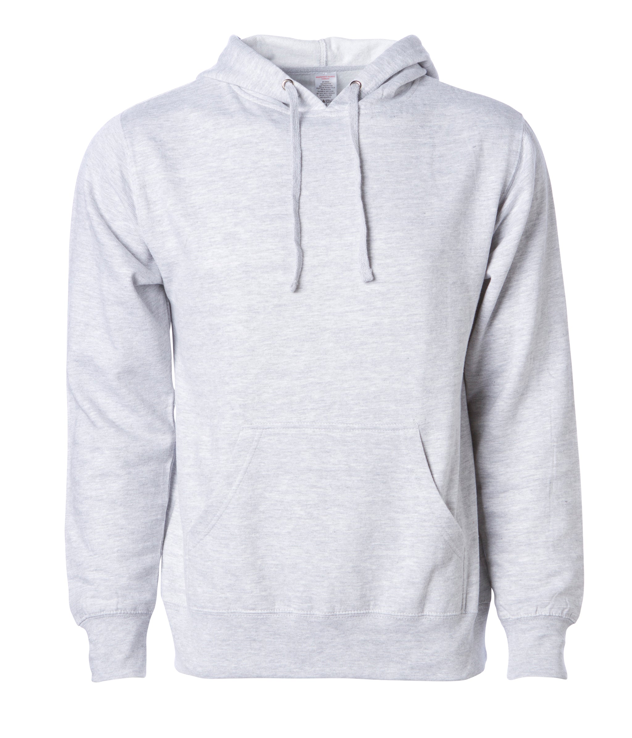 SS4500 Midweight Hooded Pullover Sweatshirt in color Grey Heather