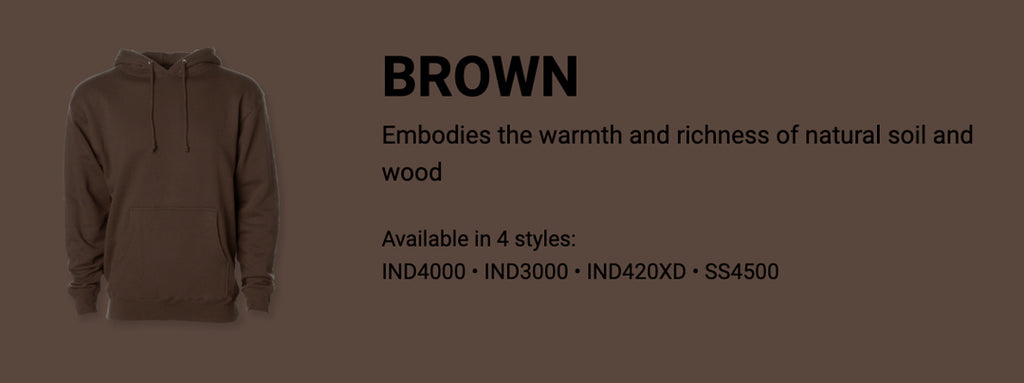 Earth Tone color Brown