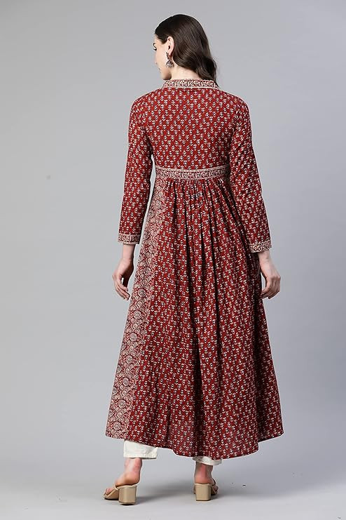 Mritsa Gota Patti Silk Lehenga Set - Red