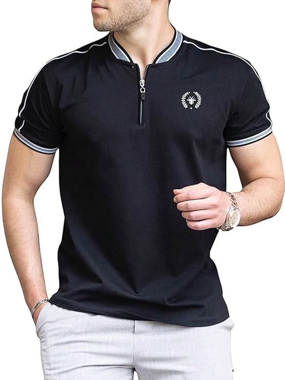 Men's Solid Cotton Rich Polo T Shirt | Collar Tshirts | Half Sleeves | Plain-Regular Fit (Available in Plus Size and Combo Pack of 2)