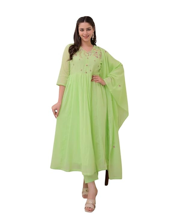 Sarasvi Gota Patti Silk Lehenga Set - Pink