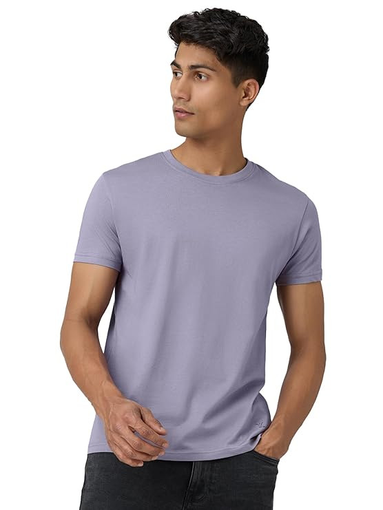 XYXX Men's Super Combed Cotton Regular Fit Pace Crew Neck Half Sleeve T-Shirt